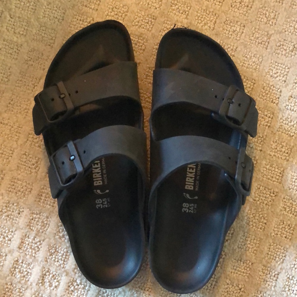 Birkenstock Black waterproof  size 38
